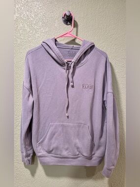 Fleo Womens Lavender Pullover Hoodie M
